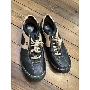 BORN Unisex Bicycle Shoes 9.5/43 M/W B3400 H2 BLACK AND TAN